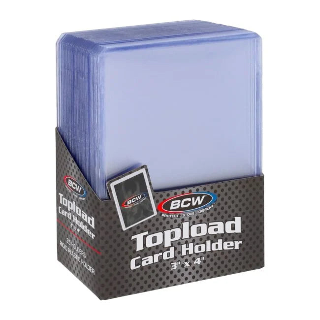 3x4 Topload Card Holder - Standard