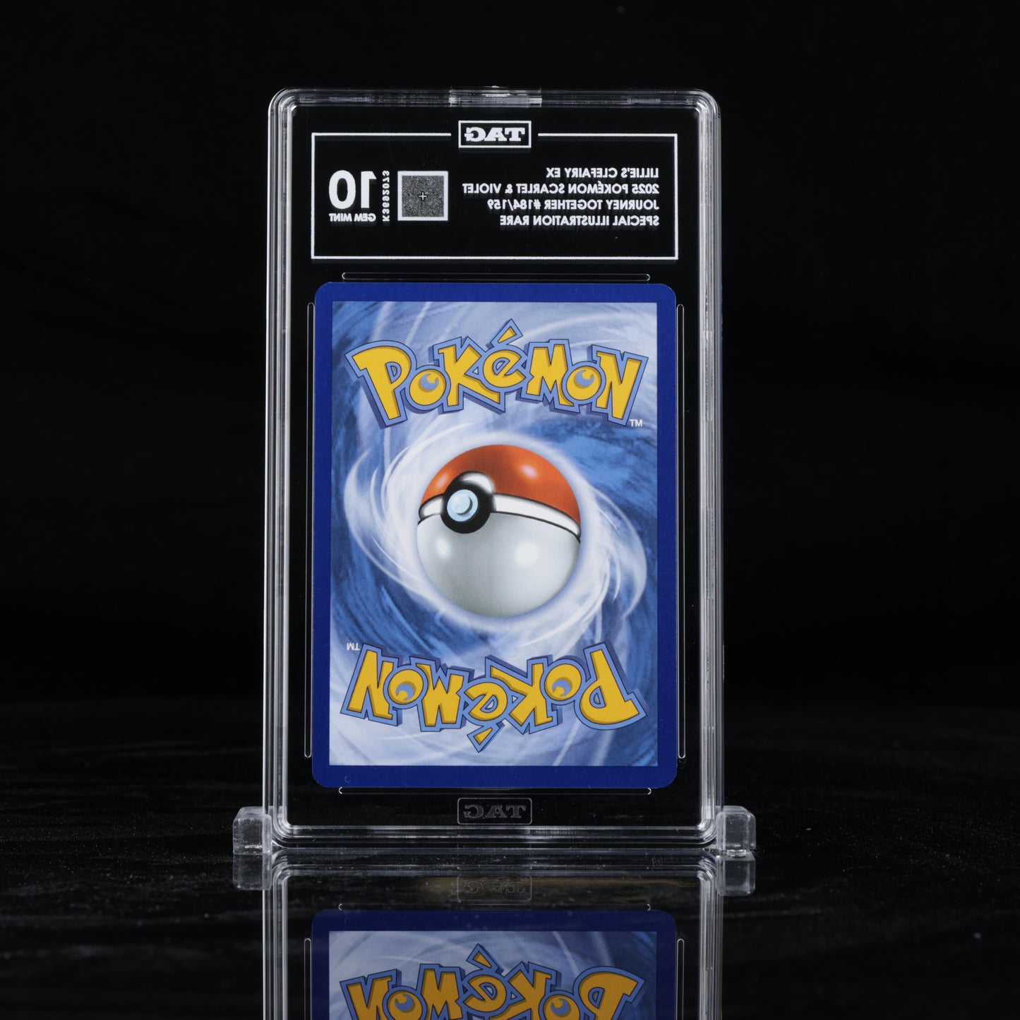 Lillie's Clefairy ex - Journey Together #184/159 - TAG GEM MINT 10