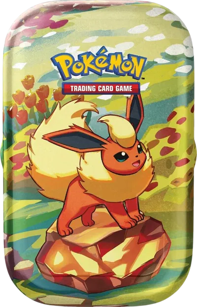 Prismatic Evolutions Mini Tin