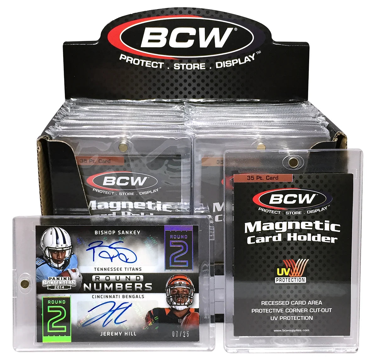 Magnetic Card Holder - 35 PT. - BCW