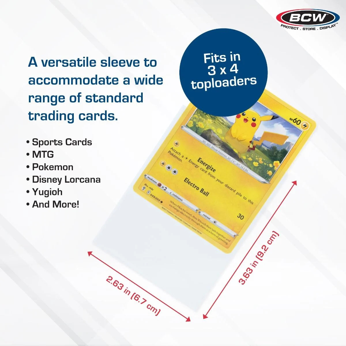 Standard Card Sleeves - BCW