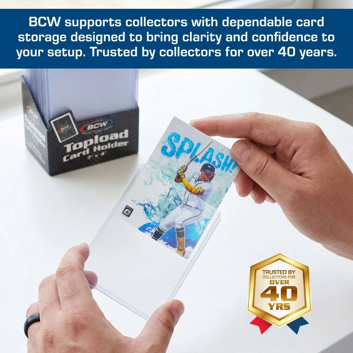 3x4 Topload Card Holder - Standard