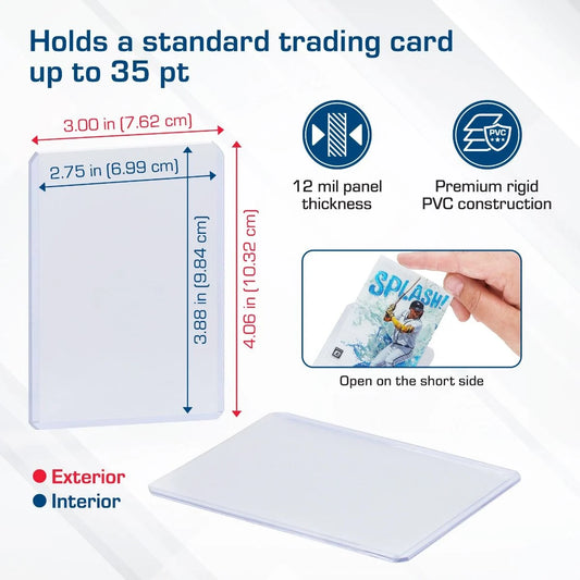3x4 Topload Card Holder - Standard