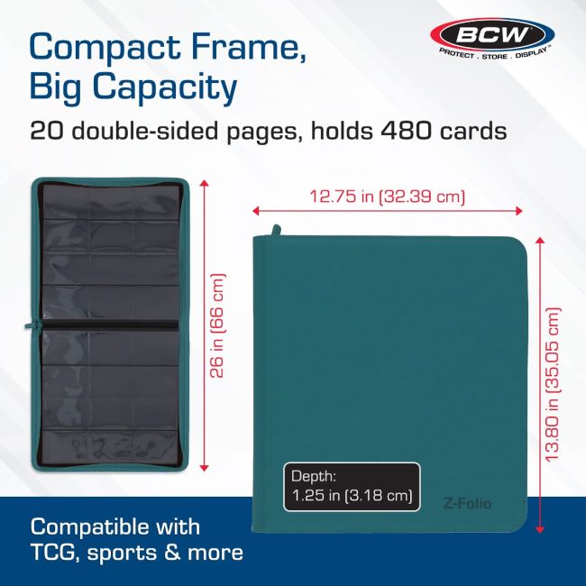 Z-Folio 12-Pocket LX Album - BCW