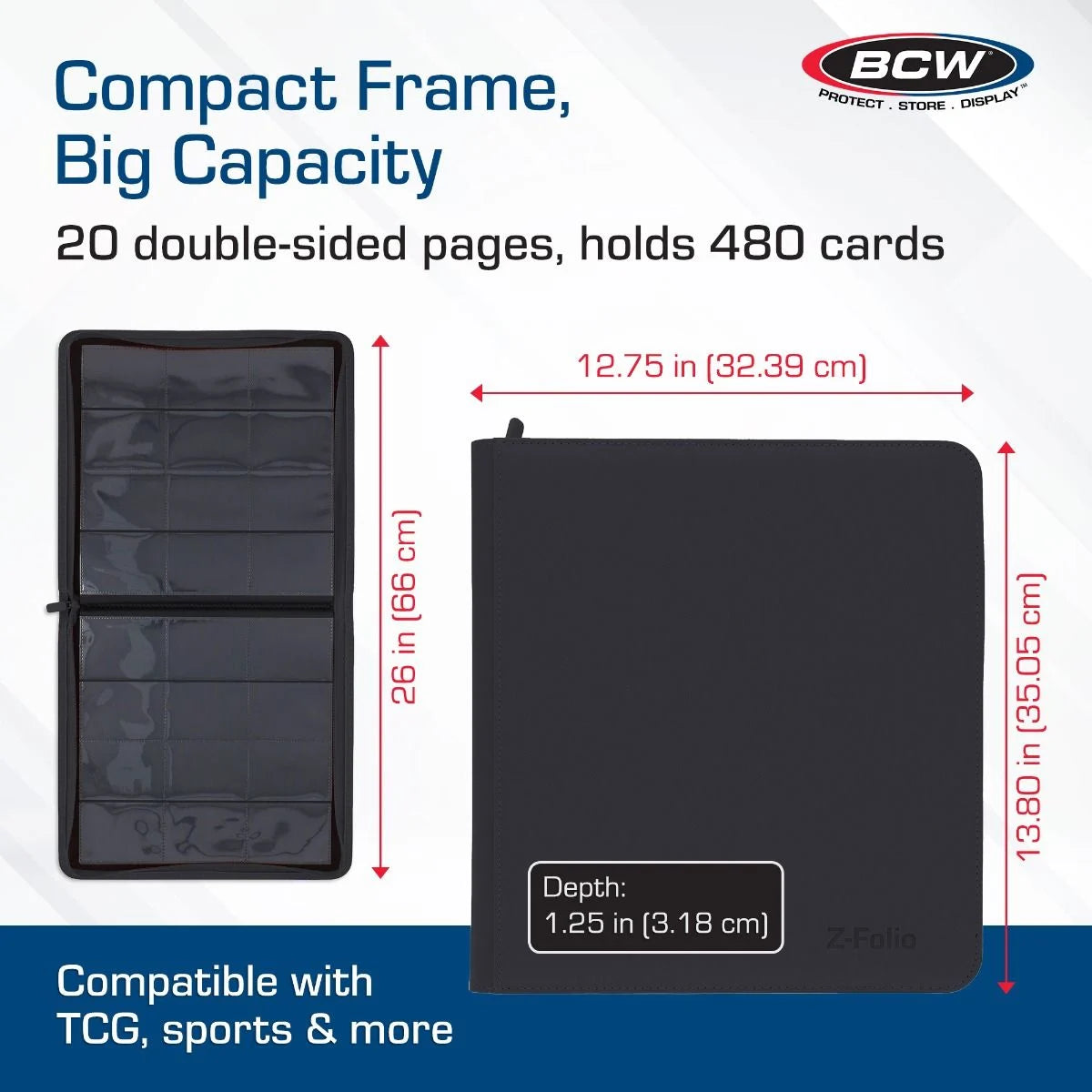 Z-Folio 12-Pocket LX Album - BCW
