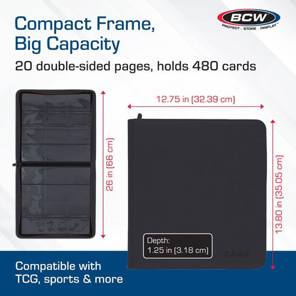 Z-Folio 12-Pocket LX Album - BCW