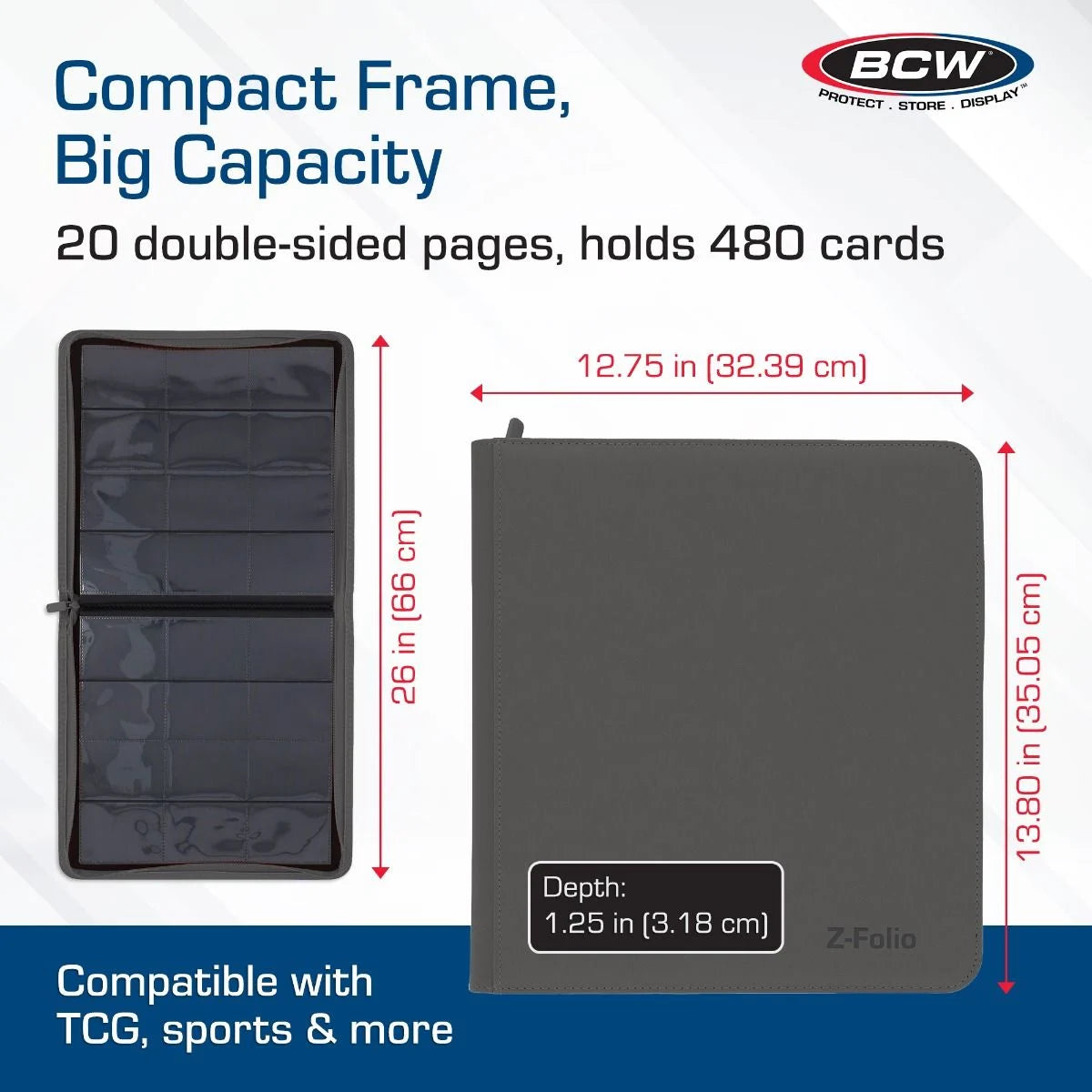 Z-Folio 12-Pocket LX Album - BCW