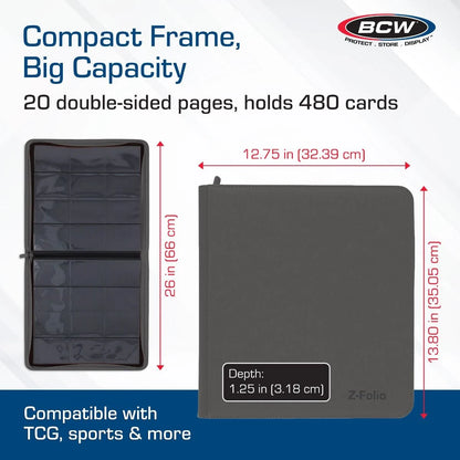 Z-Folio 12-Pocket LX Album - BCW