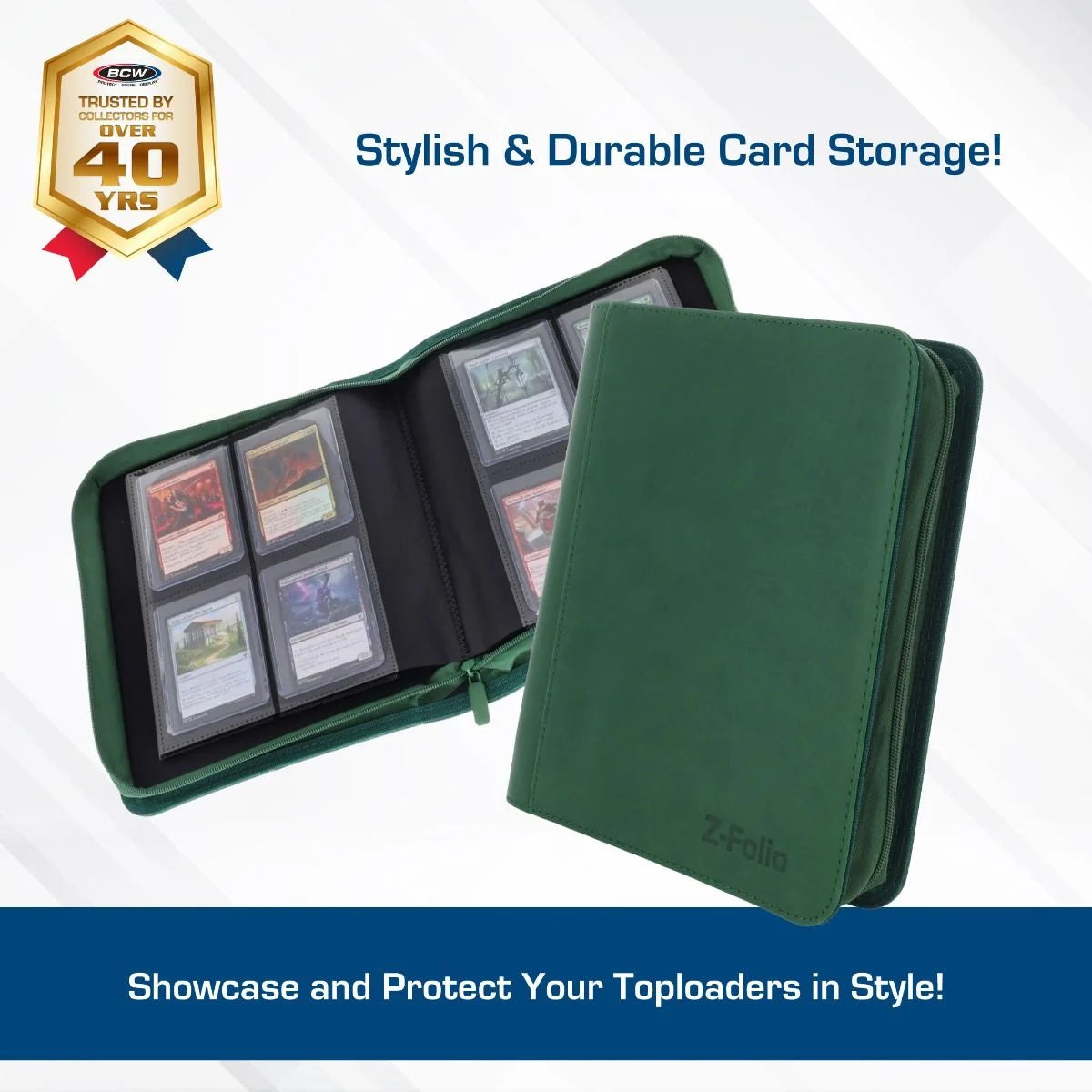 Z-Folio 4-Pocket LX Album - Toploaders - BCW