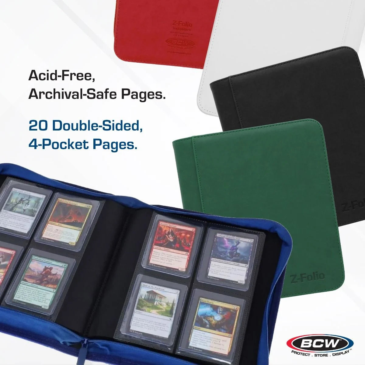 Z-Folio 4-Pocket LX Album - Toploaders - BCW
