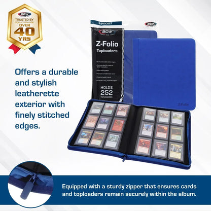 Z-Folio 9-Pocket LX Album - Toploaders
