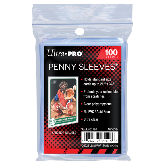 Soft Trading Card Penny Sleeves® - 2.5" x 3.5"