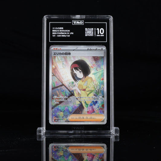 Erika's Invitation - Pokemon 151 JPN #206/165 - TAG GEM MINT 10