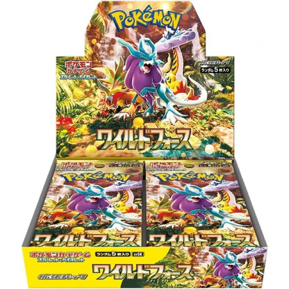 Wild Force - Booster Box - 30 Packs - SV5K - Japanese / Korean Pokemon TCG