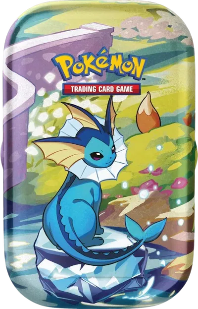 Prismatic Evolutions Mini Tin